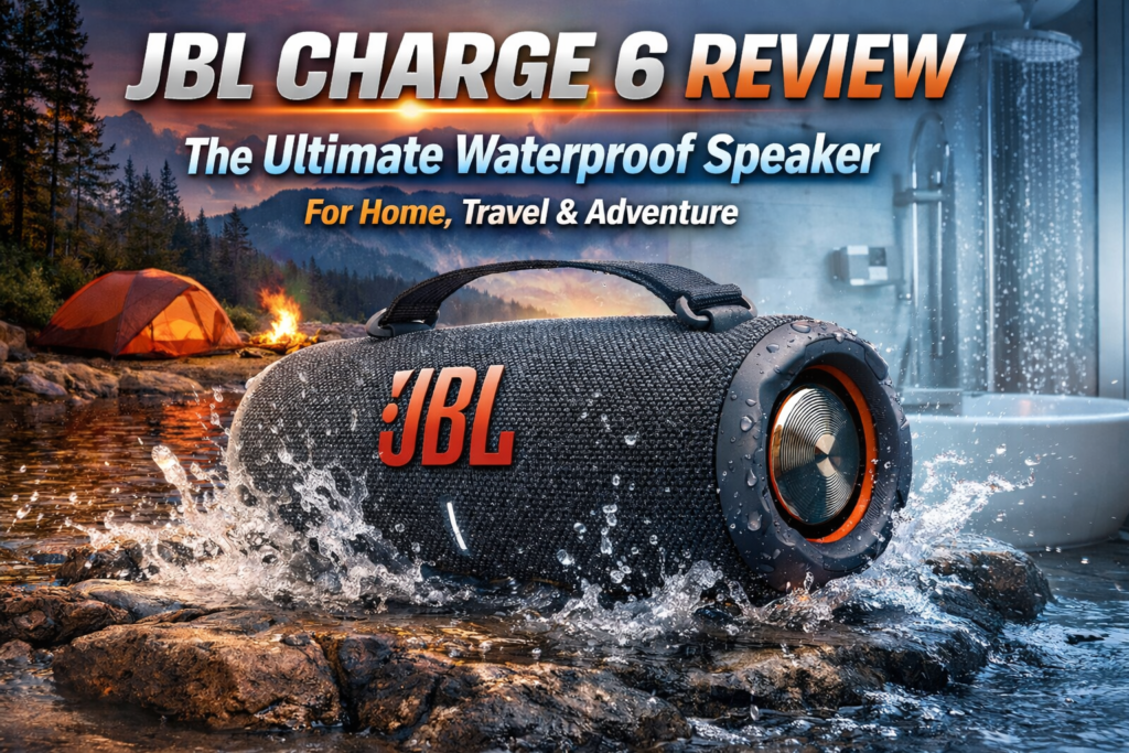 JBL Charge 6 Portable Speaker Review