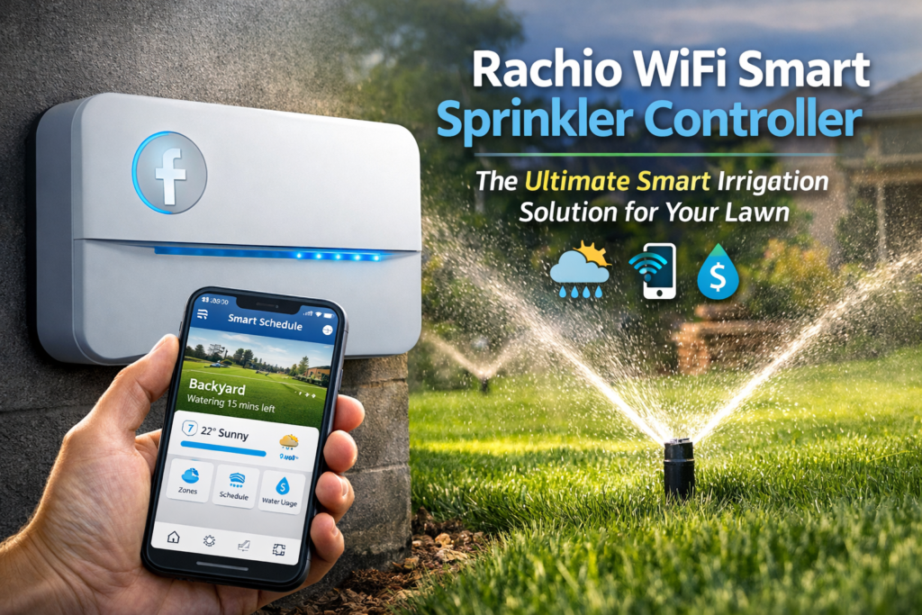 rachio smart sprinkler controller review