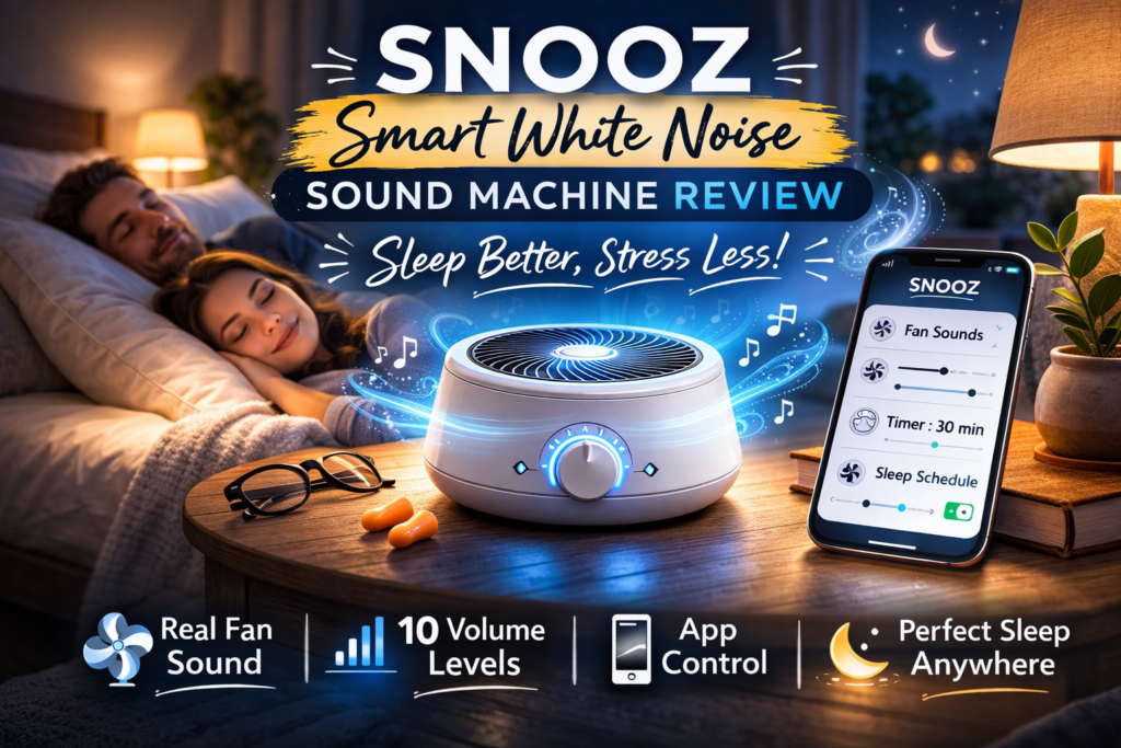 snooz smart white noise review